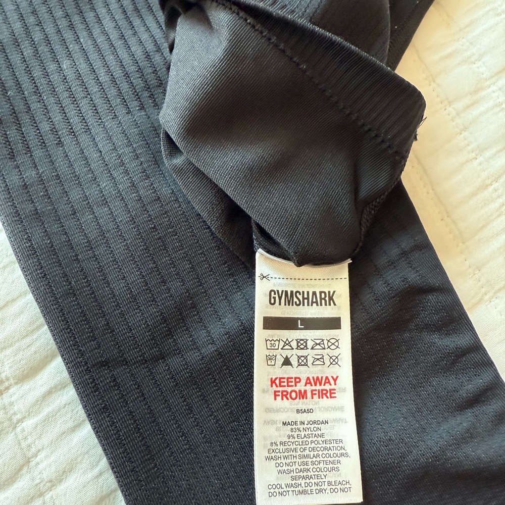 Gymshark Charcoal Activewear Pants